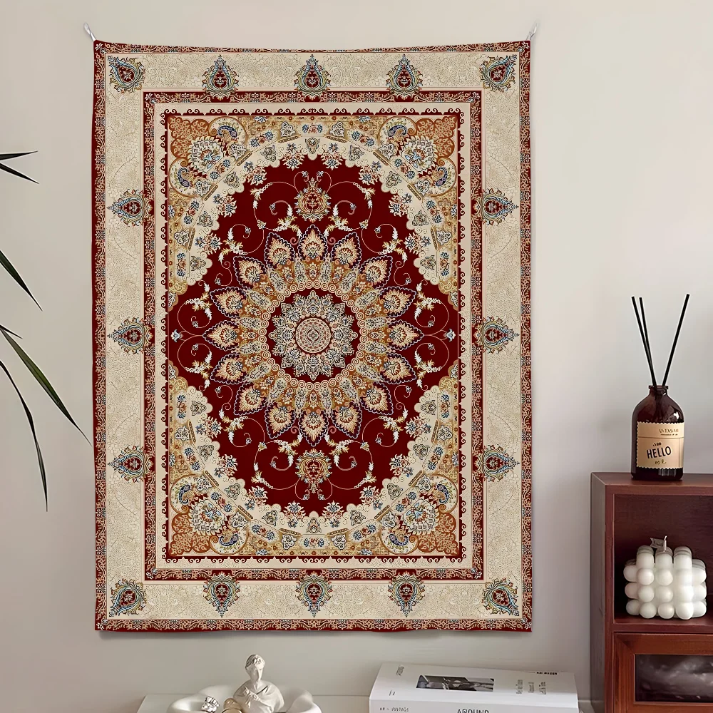 Persian Patterned Tapestry - Somer and Autumn