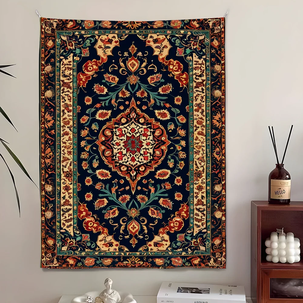 Persian Patterned Tapestry - Somer and Autumn