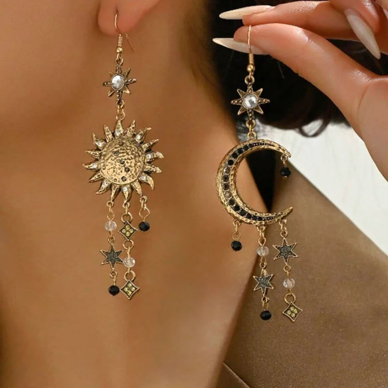 Sun and Moon Earrings - Somer and Autumn
