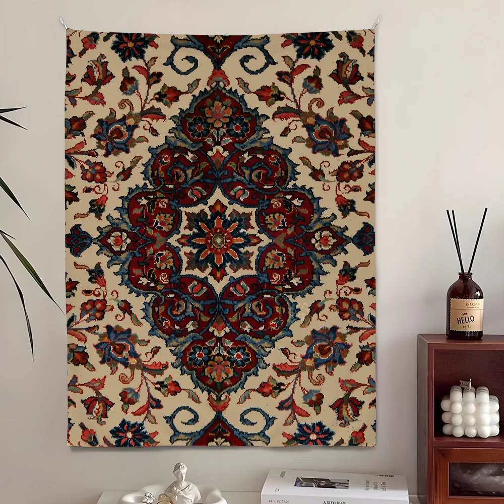 Persian Patterned Tapestry - Somer and Autumn