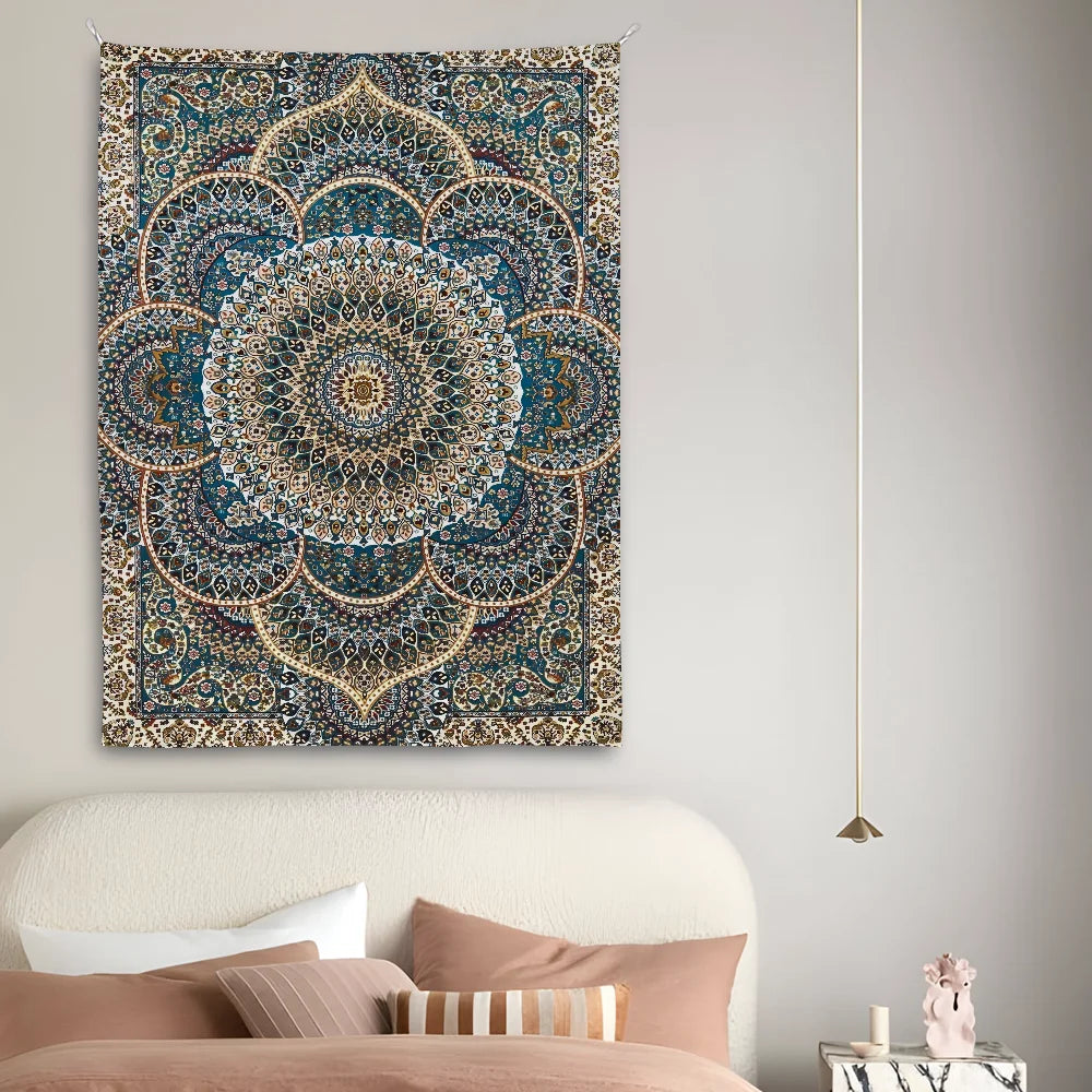 Persian Patterned Tapestry - Somer and Autumn