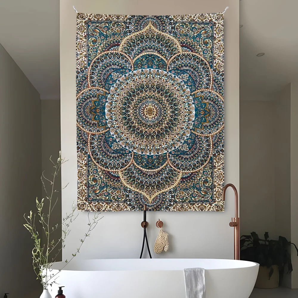 Persian Patterned Tapestry - Somer and Autumn