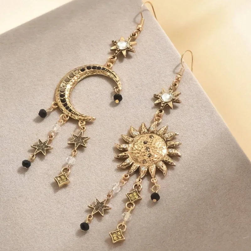 Sun and Moon Earrings - Somer and Autumn