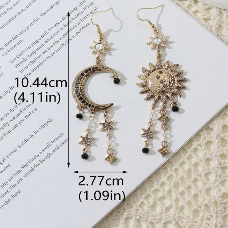 Sun and Moon Earrings - Somer and Autumn