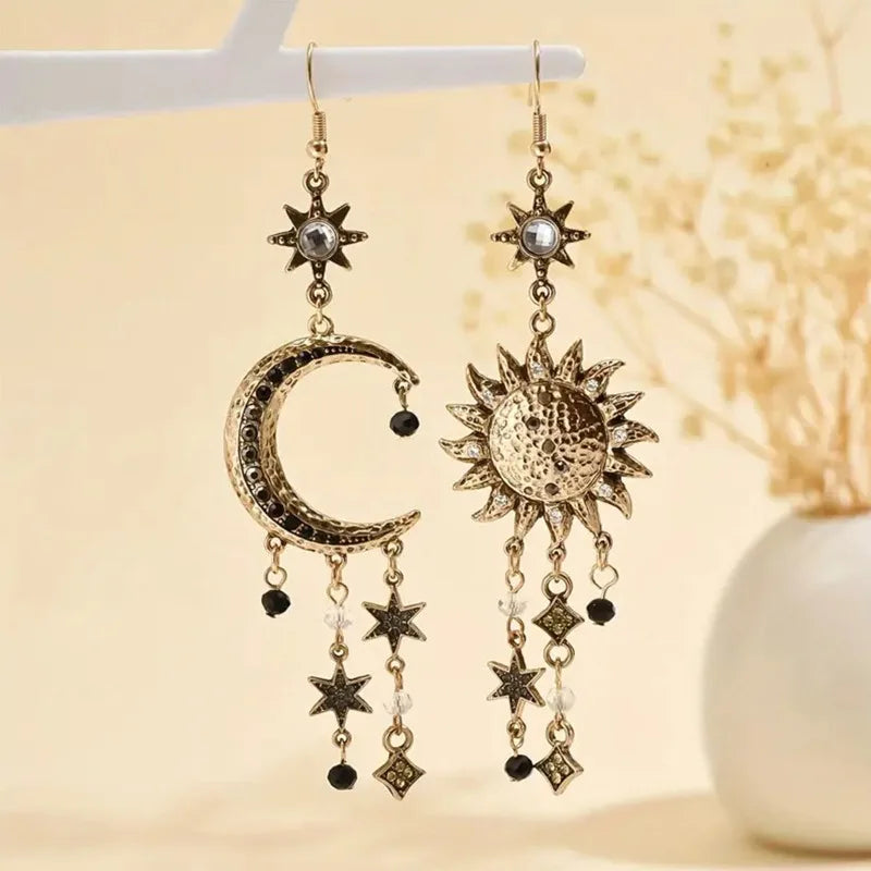 Sun and Moon Earrings - Somer and Autumn