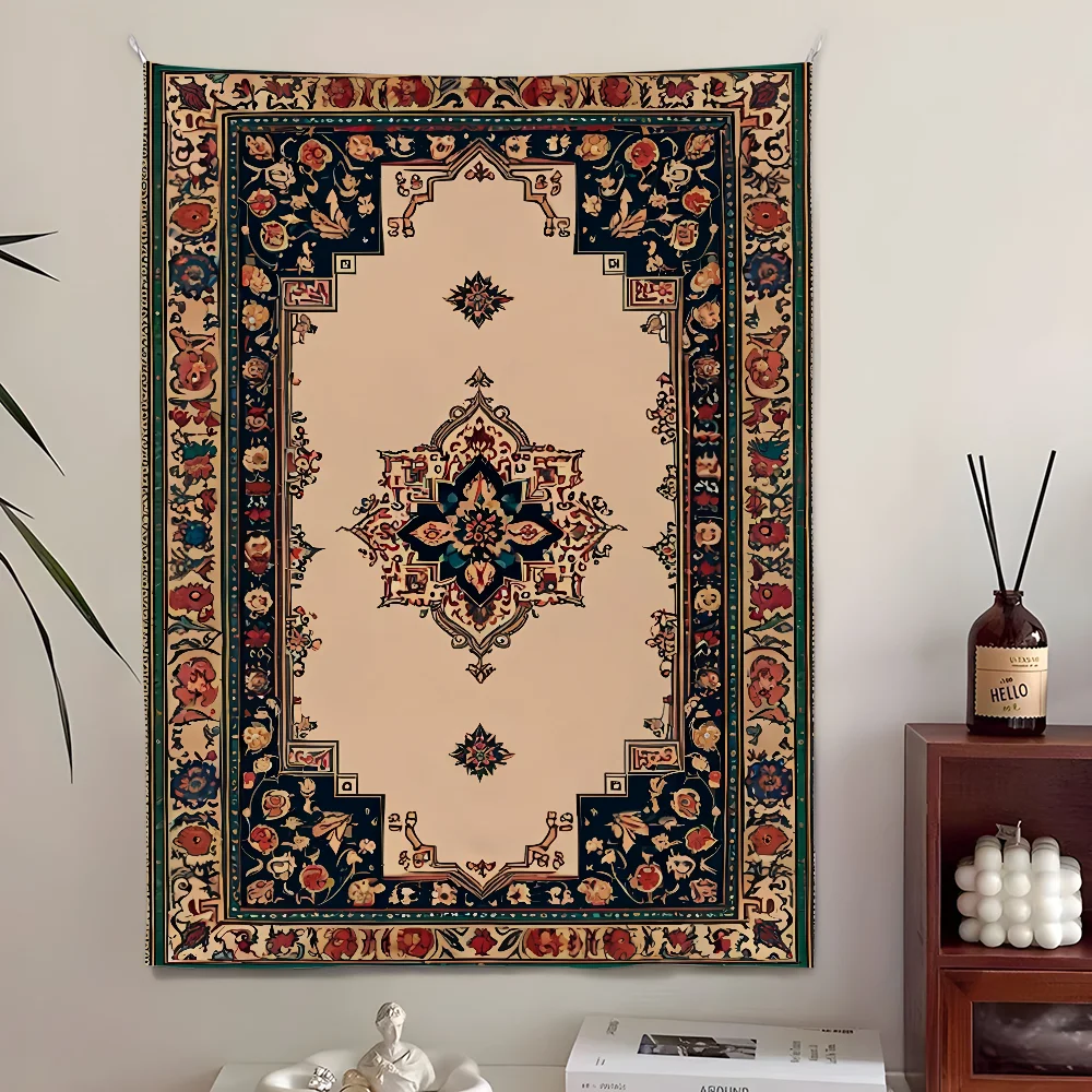 Persian Patterned Tapestry - Somer and Autumn