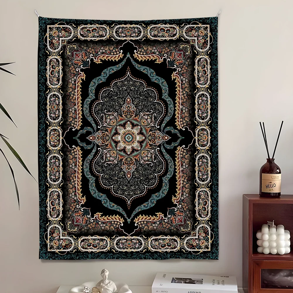 Persian Patterned Tapestry - Somer and Autumn