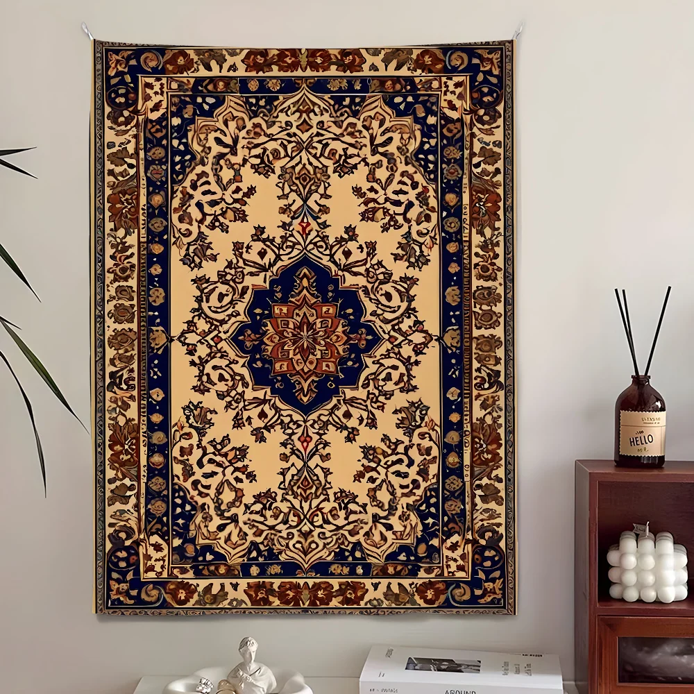 Persian Patterned Tapestry - Somer and Autumn