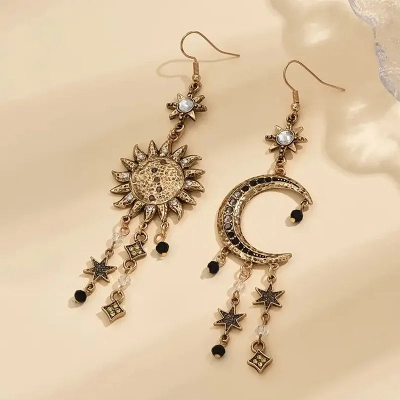 Sun and Moon Earrings - Somer and Autumn