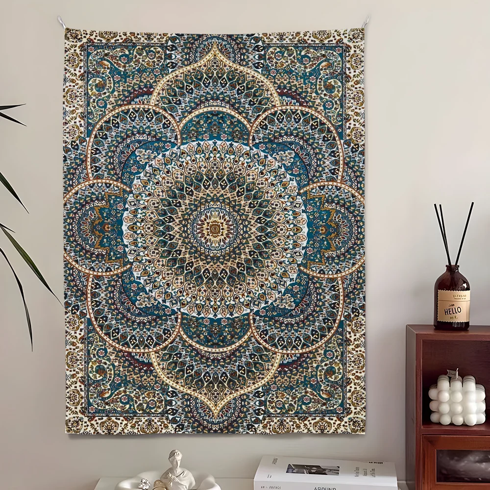 Persian Patterned Tapestry - Somer and Autumn